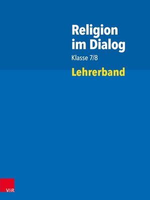 cover image of Religion im Dialog Klasse 7/8